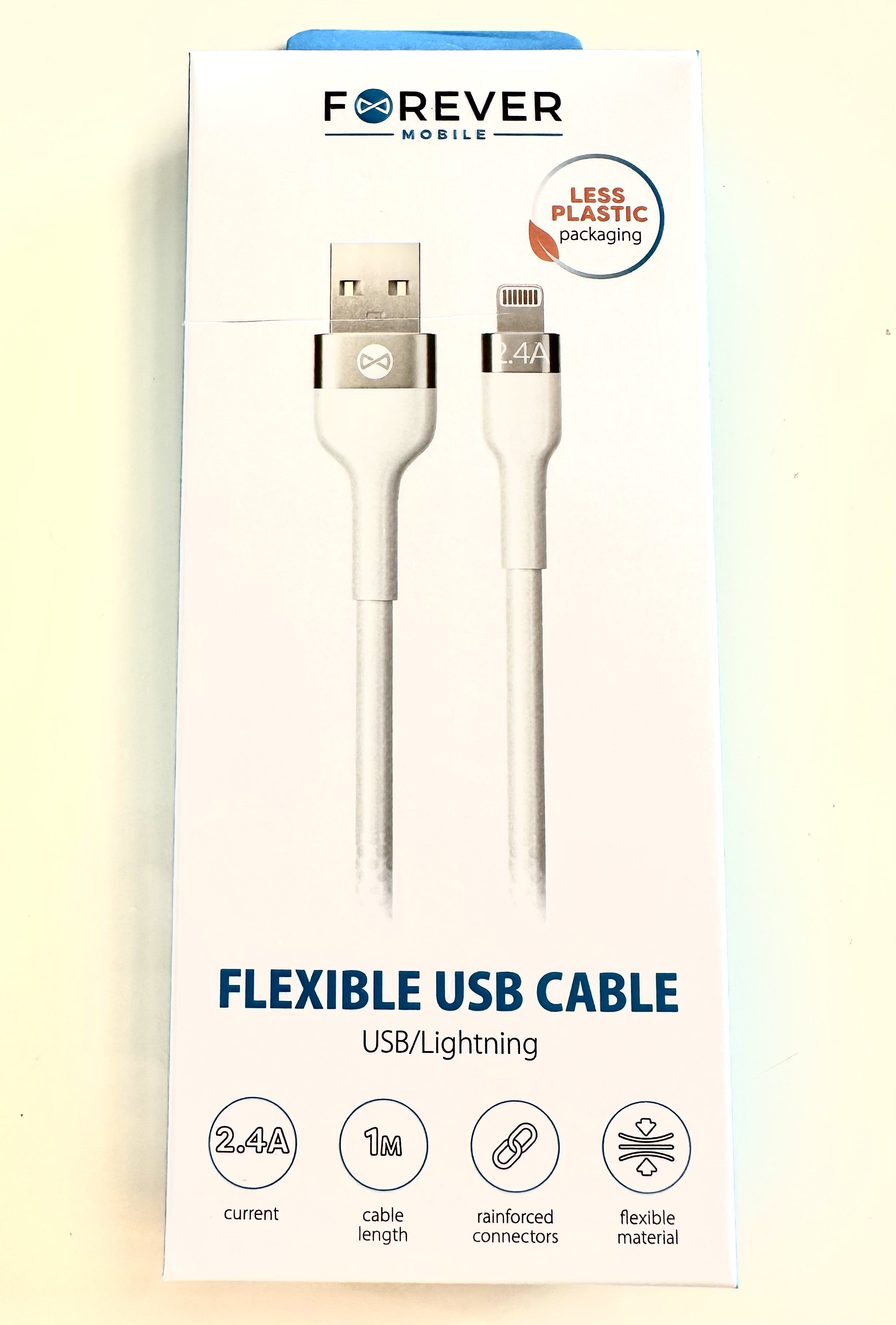 Forever Charging Cable USB to Lightning for iPhone APM.CANDYTECH