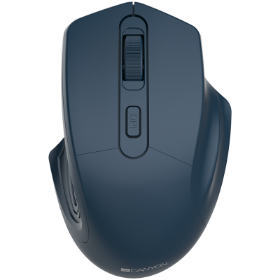 CANYON, 2.4GHz Wireless Optical Mouse with 4 buttons, Dark Blue