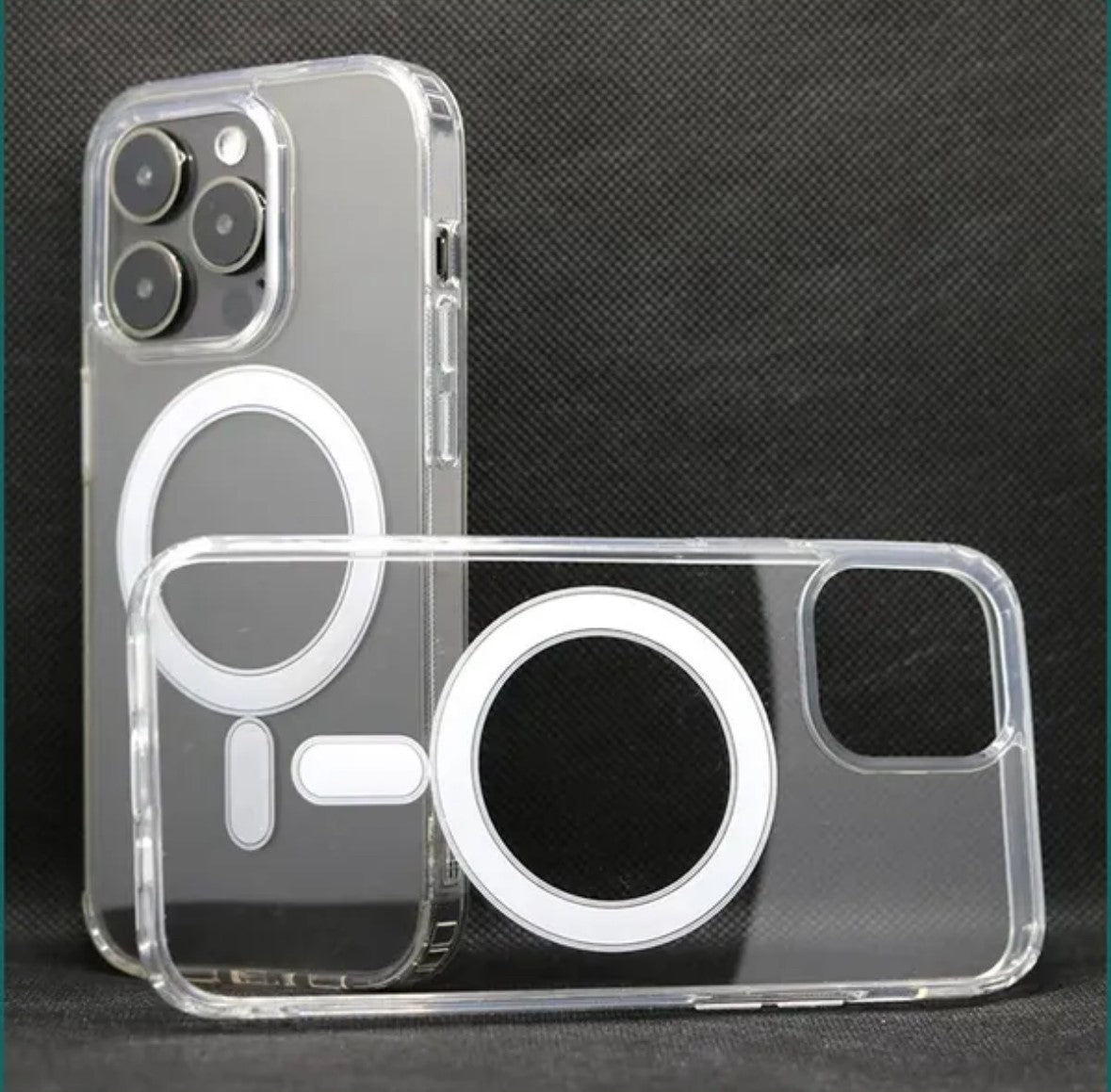 Clear Acrylic case, shockproof iPhone 15 Pro