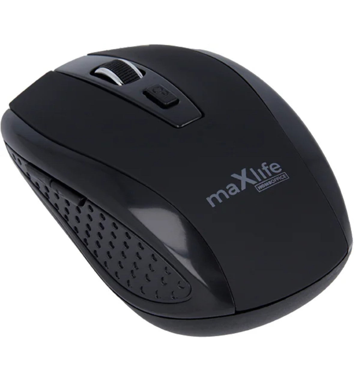 maXlife Optical Wireless Mouse - Black