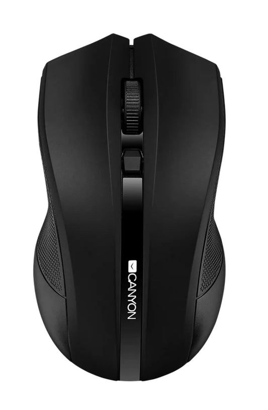 CANYON MW-5, 2.4GHz wireless Optical Mouse with 4 buttons - Black
