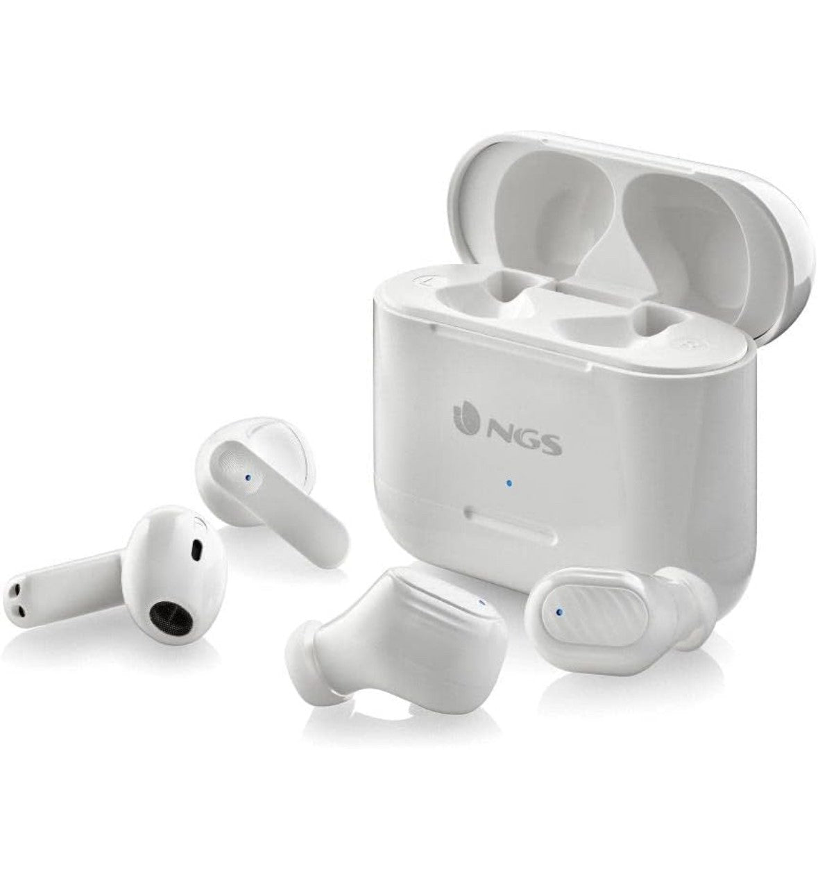 NGS Artica Duo Wireless Earphones - white
