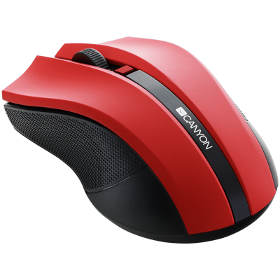 CANYON MW-5, 2.4GHz wireless Optical Mouse with 4 buttons - red