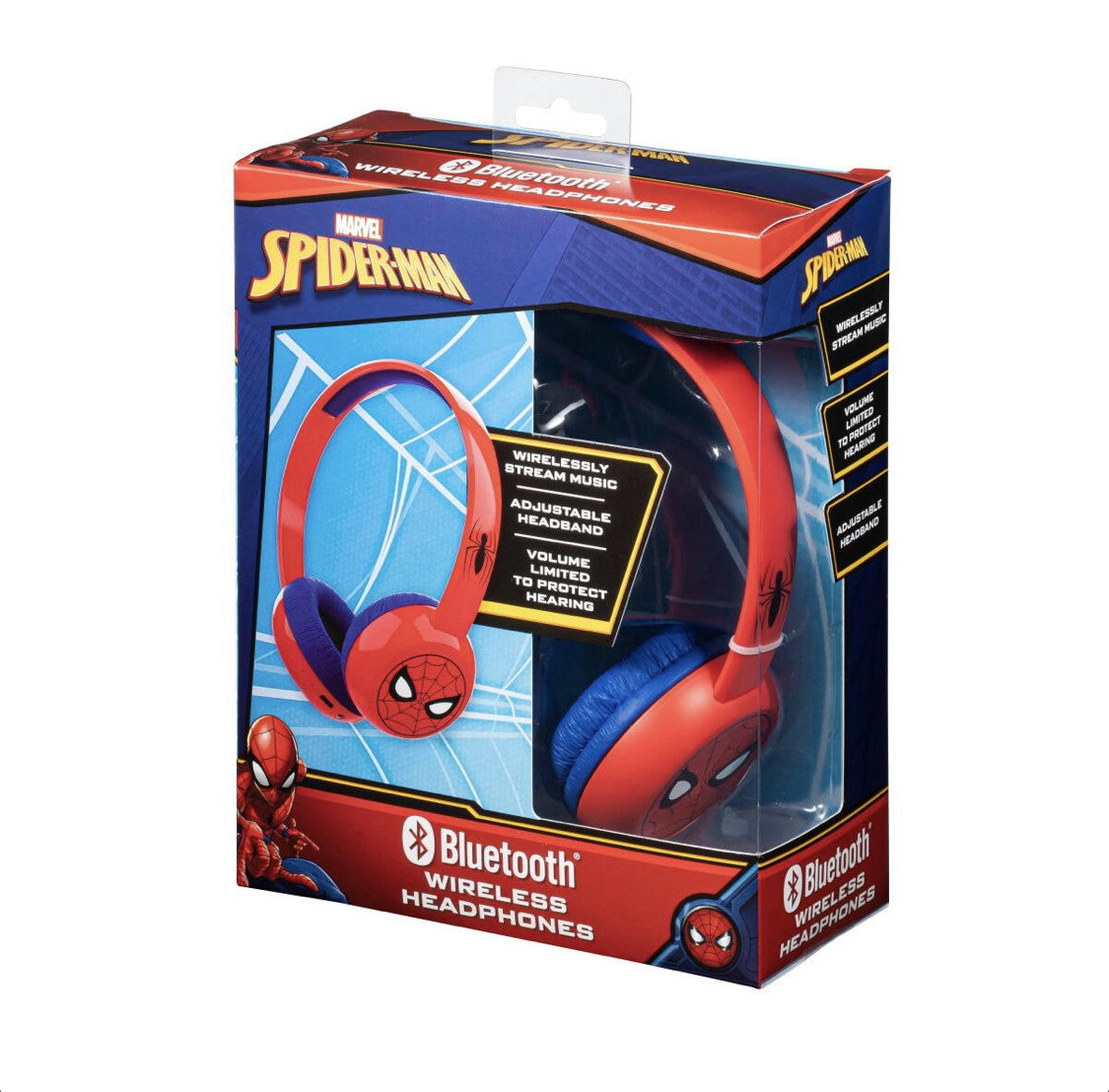 Spider-Man Wireless Bluetooth Kids Headphones