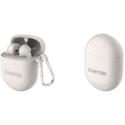 Canyon Bluetooth headset, with microphone - Beige