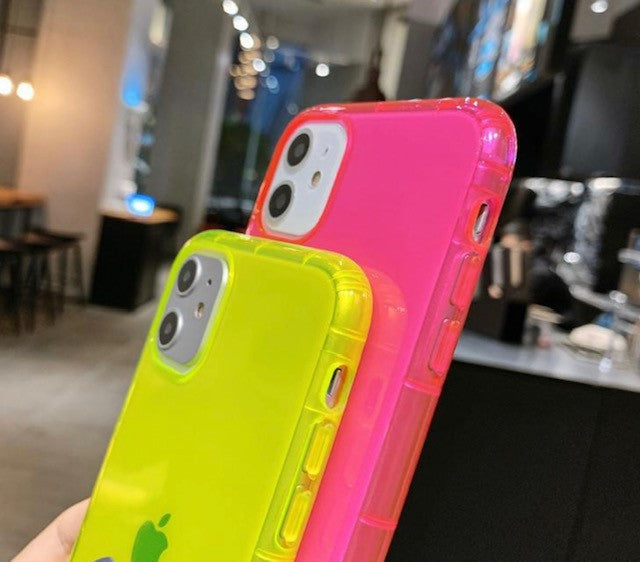 Soft iPhone 13 case in bright colours