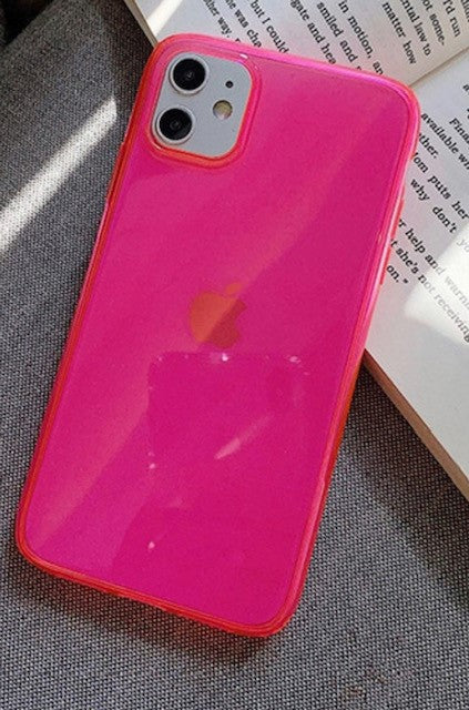 Soft iPhone 12 / 12 Pro case in bright colours
