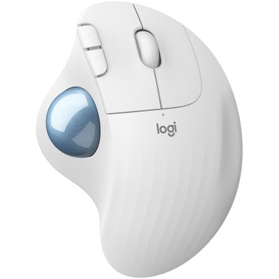 LOGITECH Bluetooth Trackball Mouse - off white