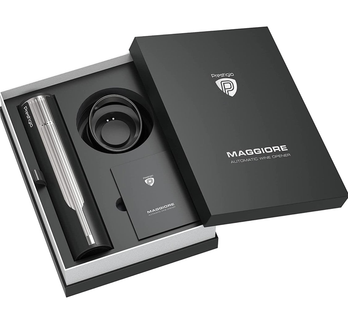 Prestigio Maggiore, smart wine opener, 100% automatic